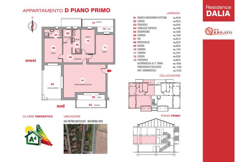 Condominio di 6 unità abitative 3 Tricamere al piano primo e 3 Tricamere al piano secondo Lissaro di Mestrino gallery 16